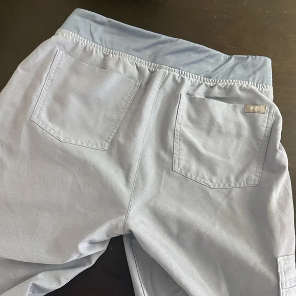 Figs Scrub Pants Limited Edition Vapor Blue size S - Picture 3 of 4